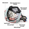 Bolsa Viagem Feminina Oxford Impermeável Grande Academia Trabalho