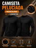 Kit 2 Camisetas Térmicas Masculinas Segunda Pele Manga Longa Gola Redonda