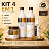 Kit De Limpeza 4 Em 1 Multiuso Prático Para Casa