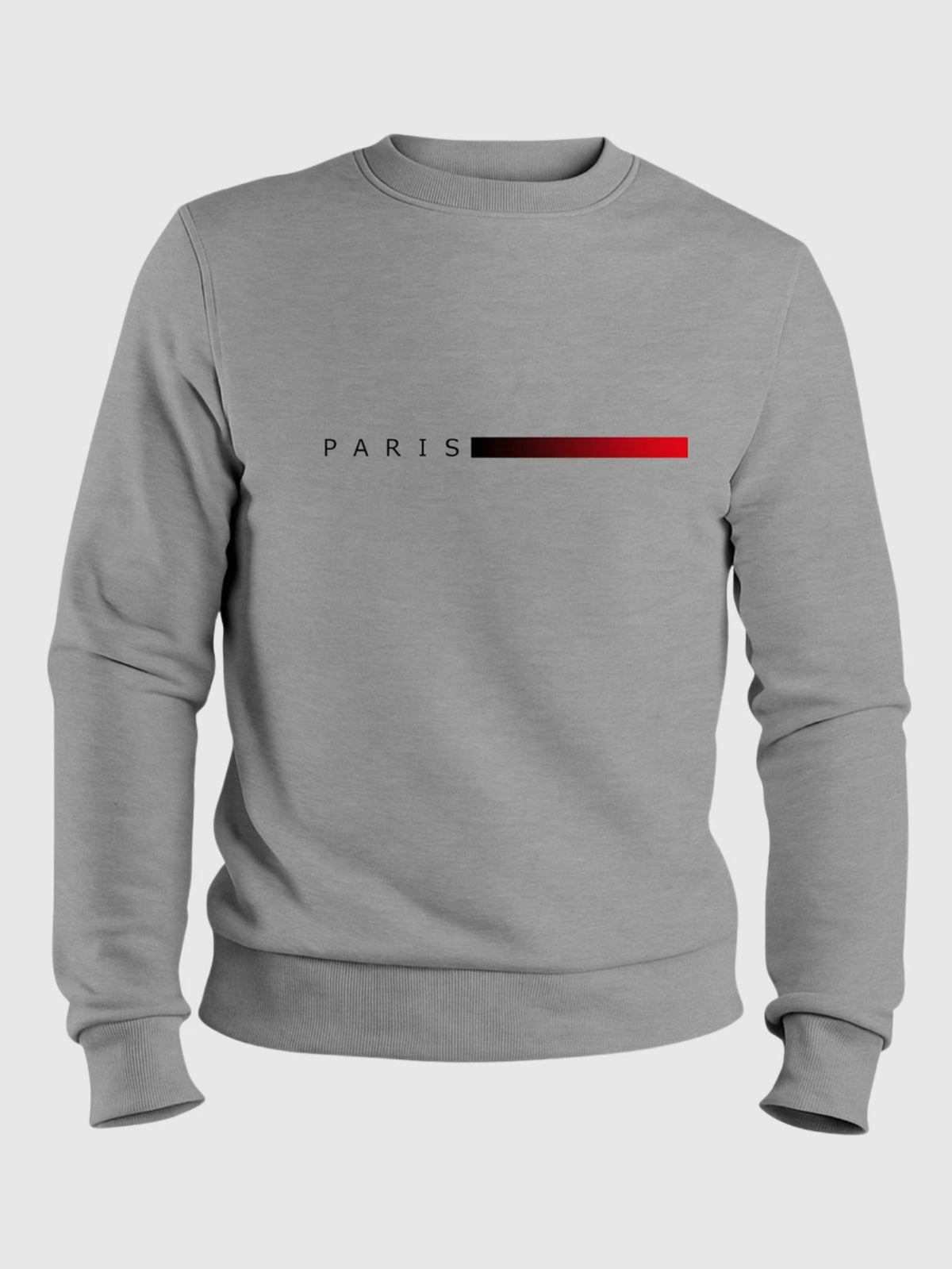 Suéter Masculino Flanelado Estampa Paris Clima Frio Gola Redonda
