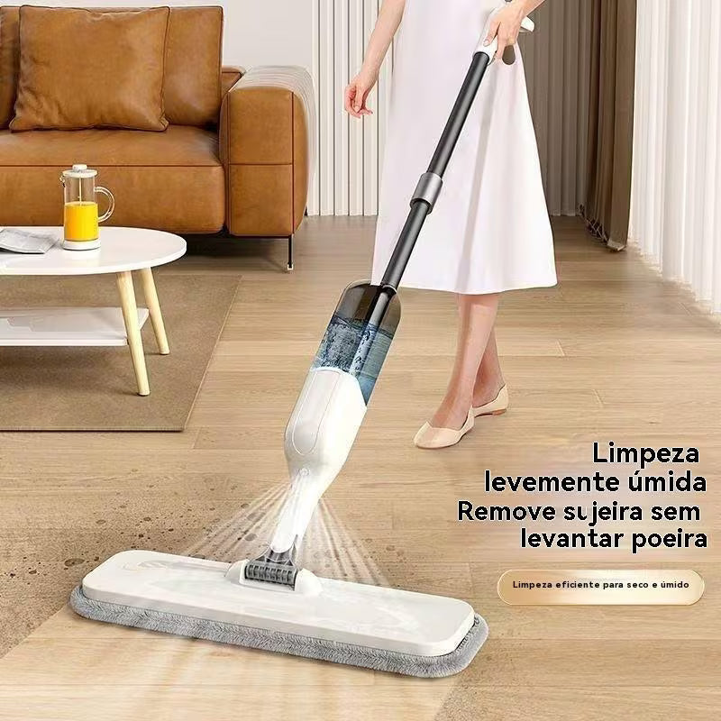Mop Spray com Reservatório Integrado para Pisos Madeira e Cerâmica