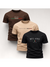 Kit 3 Camisetas Masculinas 100% Algodão Fio 30.1 Confortáveis Básicas