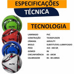 Bola De Futebol Tamanho Oficial 5 Costurada Couro Sintético Campo