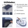 Tapete Antiderrapante Banheiro Seca Rápido Super Absorvente Macio